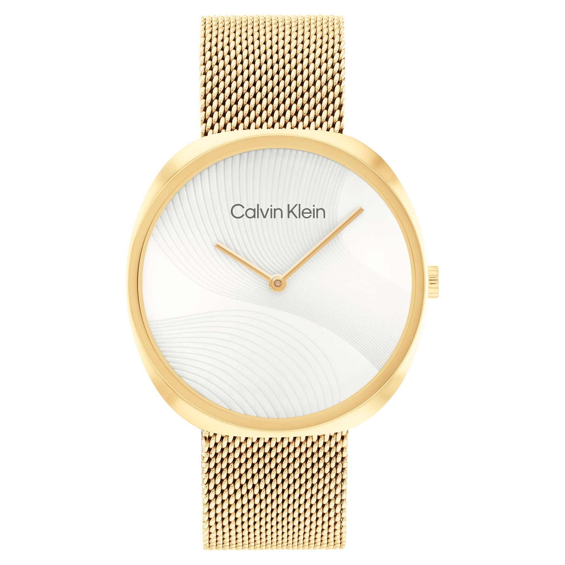 Calvin klein sale women's gold watch