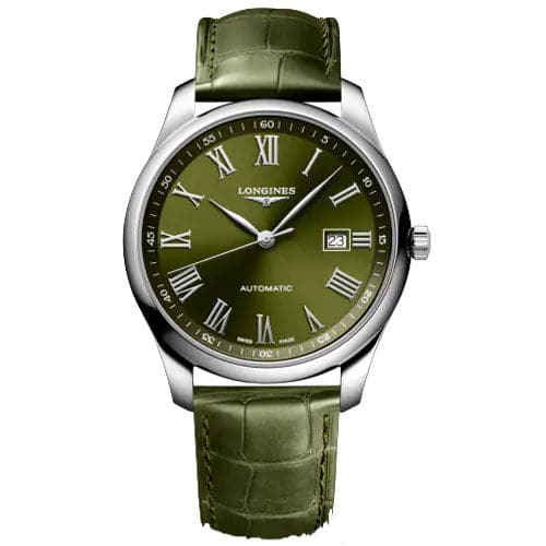 Longines Master Collection Automatic Green Dial Stainless Steel Men S