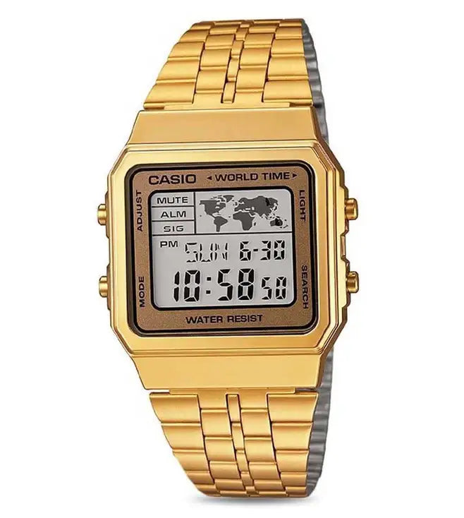 Gold sales electronic watch