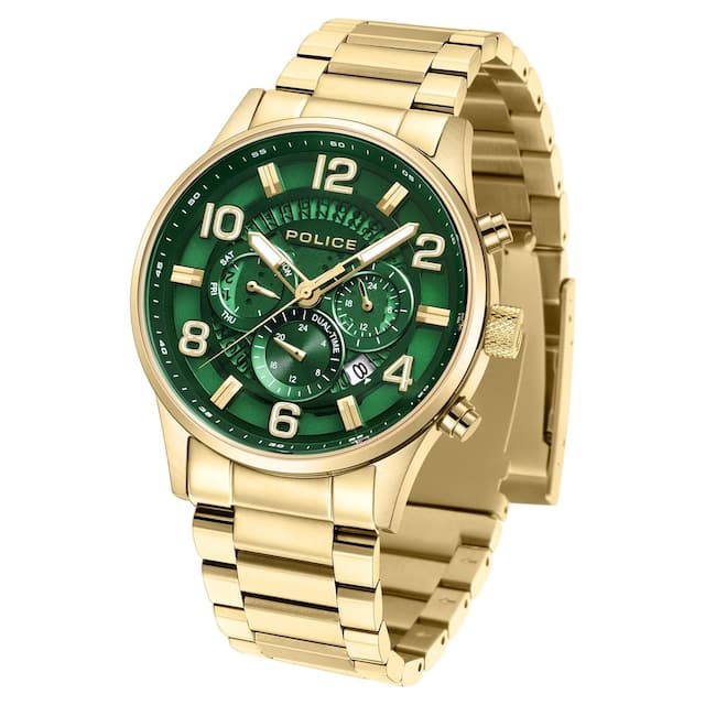 Police gold 2025 watch price