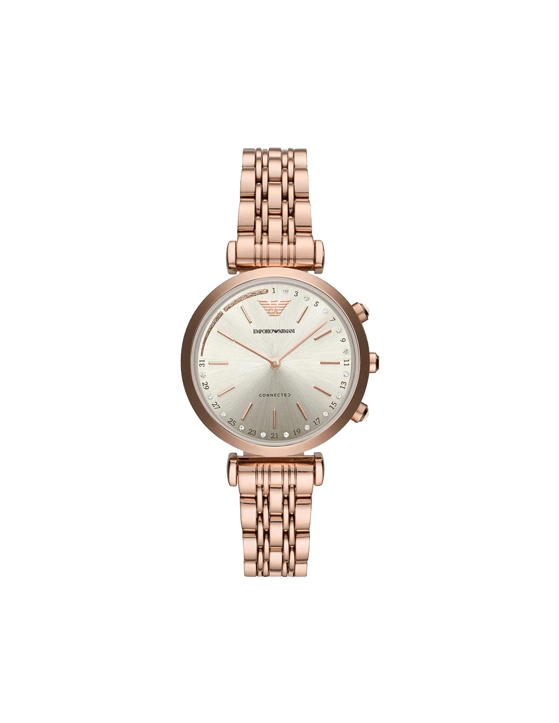 Armani transparent clearance watch