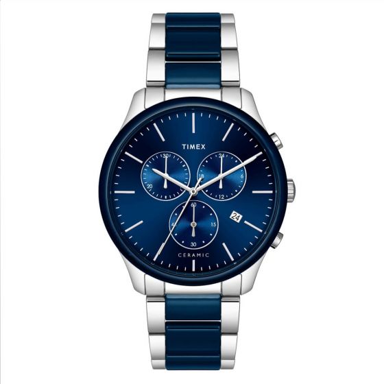 Timex fairfield sale blue