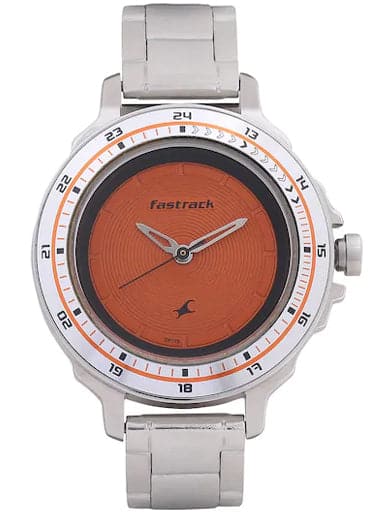 Fastrack discount orange watch