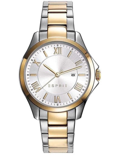 Silver metal watch clearance womens