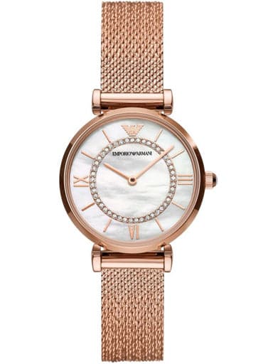 White armani watch online ladies