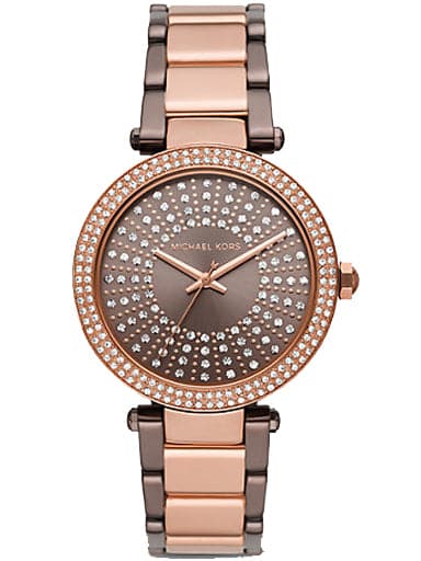 Michale Kors Parker Pave Two-Tone Womens Watch Mk6910I