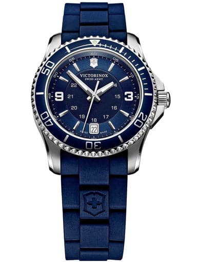 Victorinox discount blue watch