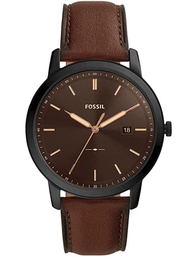 Fossil best sale men's minimalist