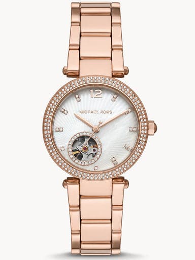 personal use Round Michael Kors Parker Quartz Rose Gold Black Dial Womens  Watch at Rs 5999/piece in Mumbai