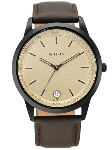 Titan watch leather cheap belt