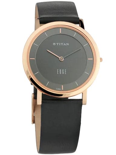 Titan edge slim mens on sale watch