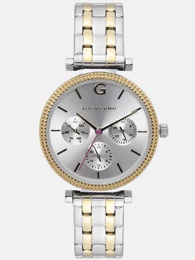 Giordano analog silver 2025 dial women's watch