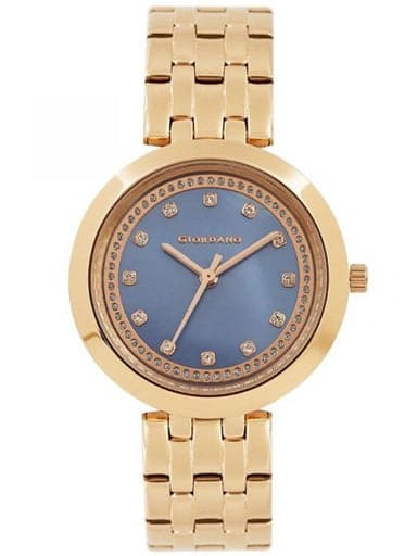 Giordano analog blue dial clearance women's watch