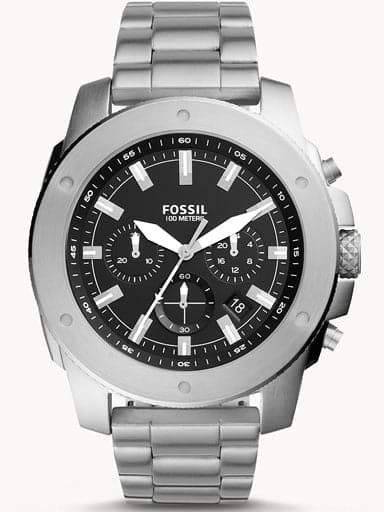 Montre fossil best sale all stainless steel