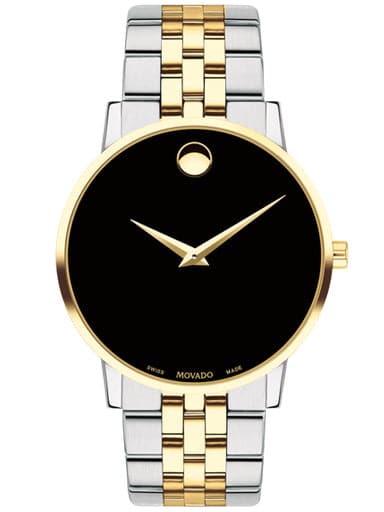 Movado Museum Gold Tone Stainless shops Steel Case Women's Watch