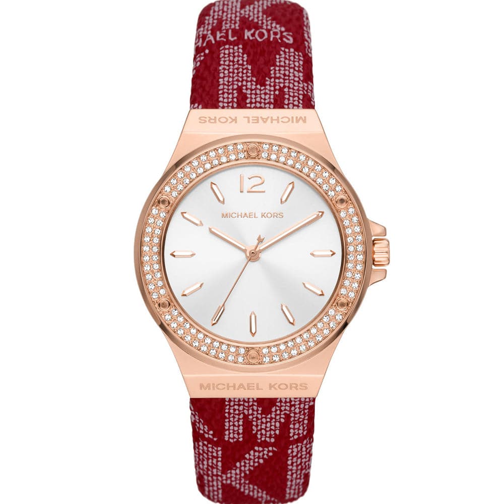 Michael kors mens hot sale red watch