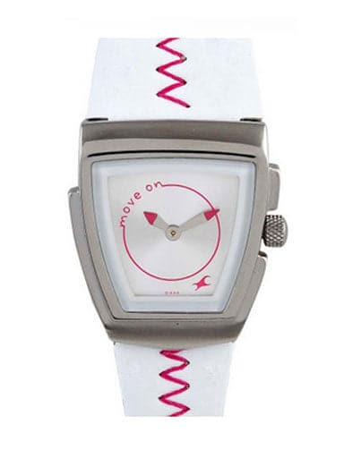 Fastrack hot sale watch silver