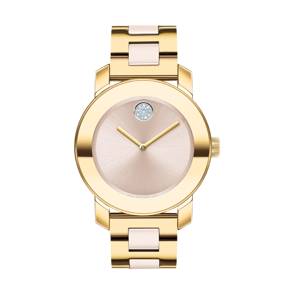 Movado bold hotsell blush ceramic