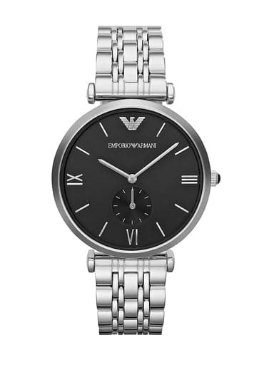 Armani Retro Sub Seconds Stainless Steel Men S Watch