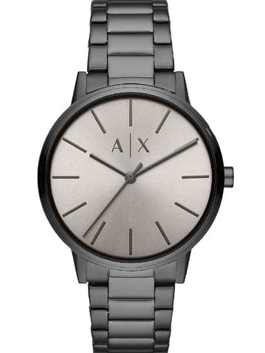 Armani Exchange Mens Grey Dial Metallic Analogue Watch Ax2722I