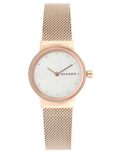 Freja Lille Rose Gold-Tone Steel Mesh Watch SKW2665 - Skagen