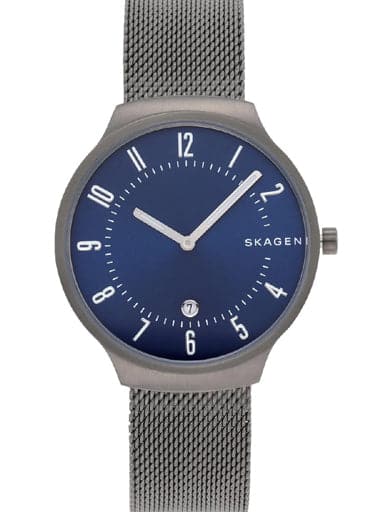 Skagen Grenen Round Analog Blue Dial Watch