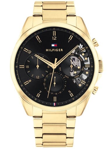 Tommy hilfiger watch 2024 men black