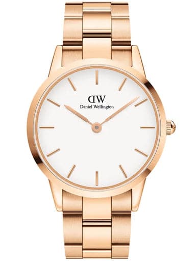 Daniel Wellington Iconic Link Watch Rose Gold Or Silver Link Bracelet