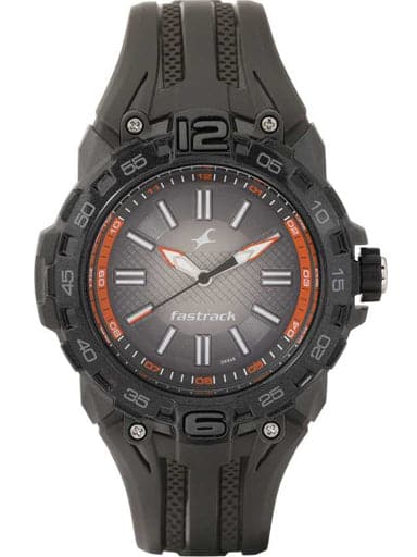 Fastrack orange strap discount watch