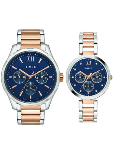 Timex watches shop couple set