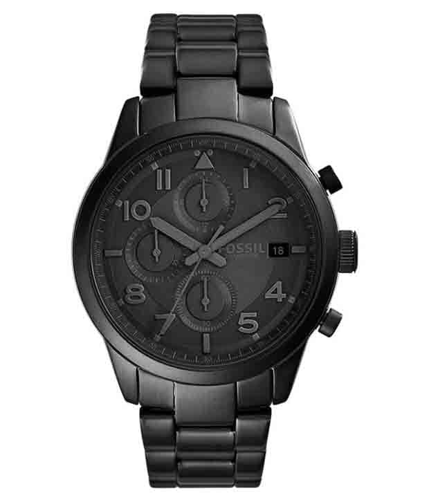 Fossil watches cheap matte black