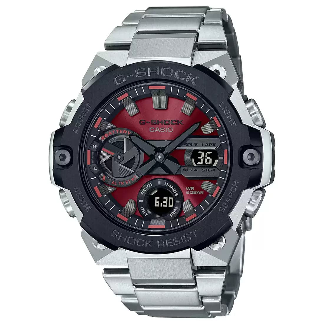 Casio men's g store shock stainless watch