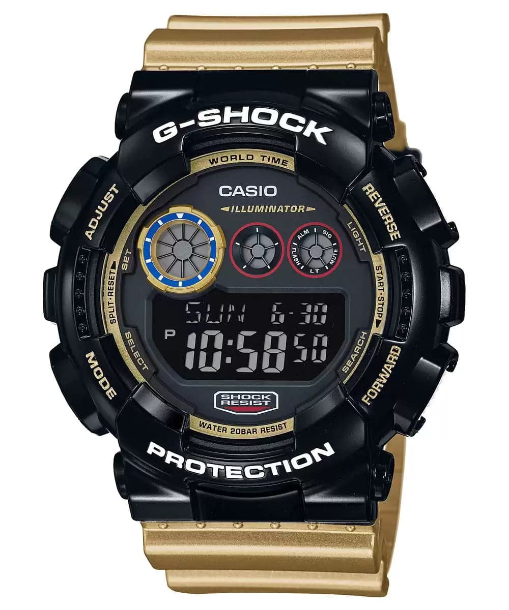 G shock store gd 100 gold