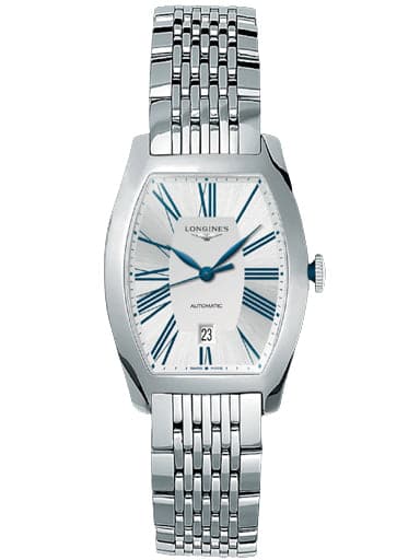 Longines Evidenza Silver Dial Stainless Watch