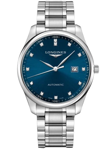 Longines The Longines Master Collection Blue Diamond Dial Watch