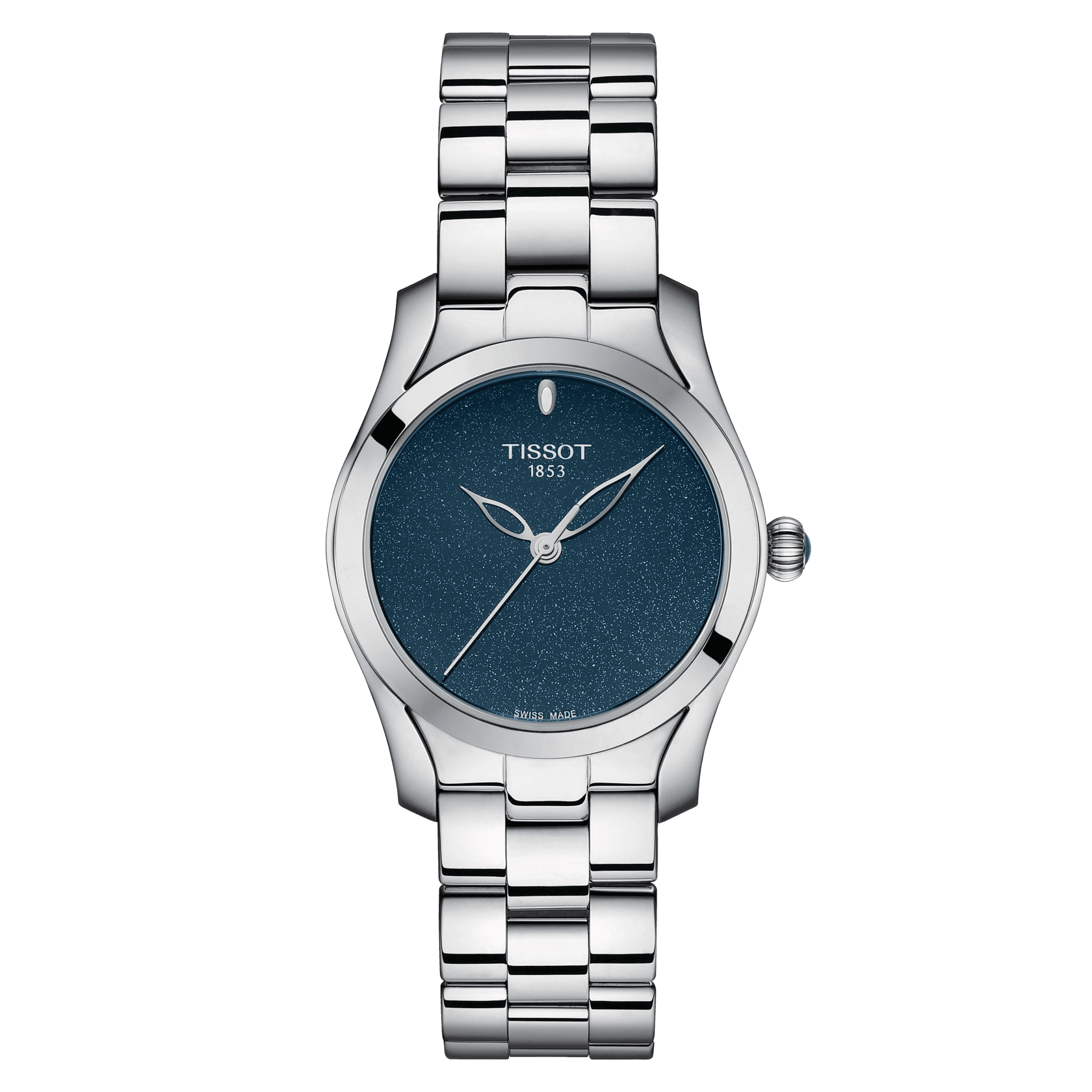 Tissot T Wave Quartz Blue Dial Women S Watch