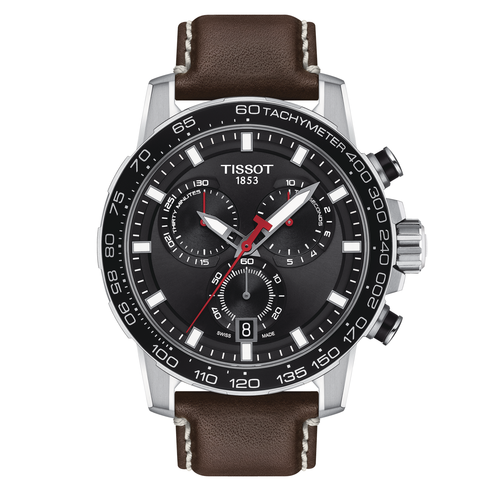 Tissot T Sport Supersport Chrono Quartz Black Dial Men S Watch