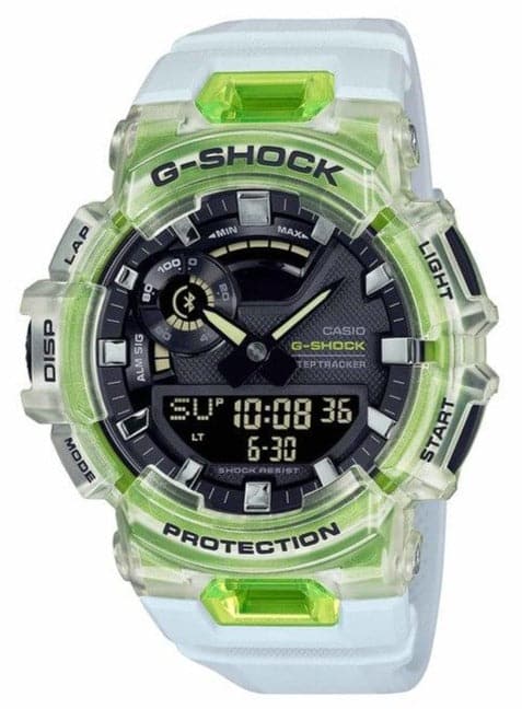 G shock best sale green orange