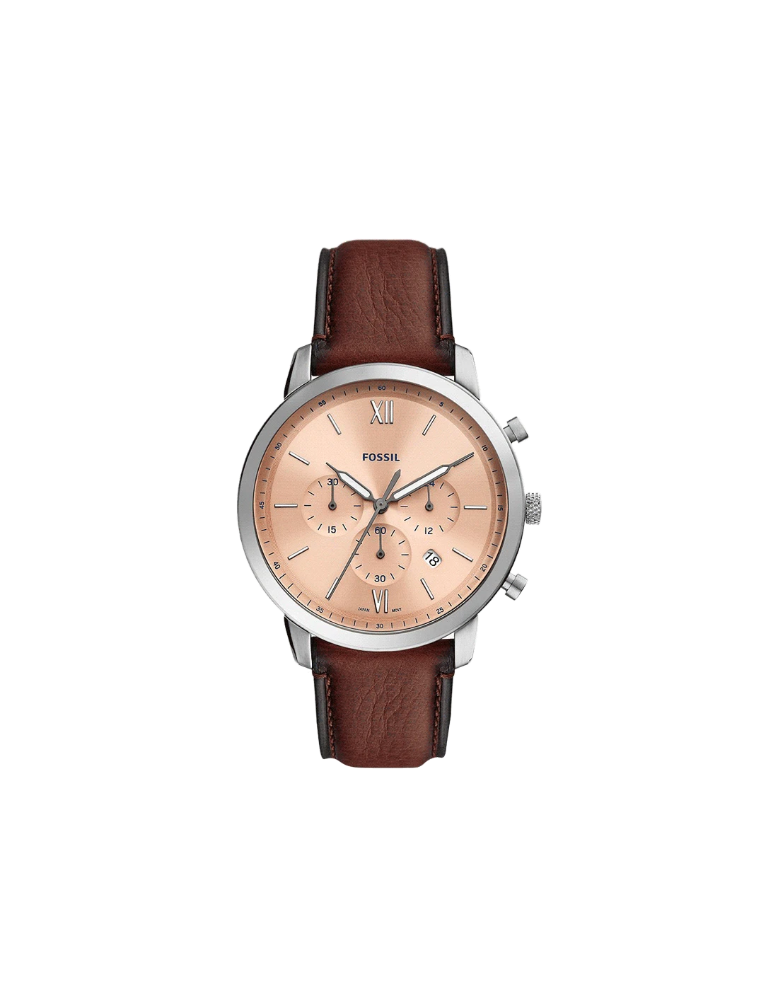 Neutra Chronograph Medium FS5982 Eco Brown Watch Leather