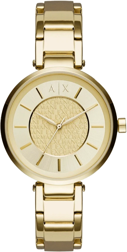 Armani Exchange AX5316I Gold Dial Analog Watch