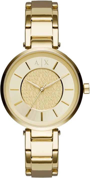 Armani Exchange AX5316I Gold Dial Analog Watch