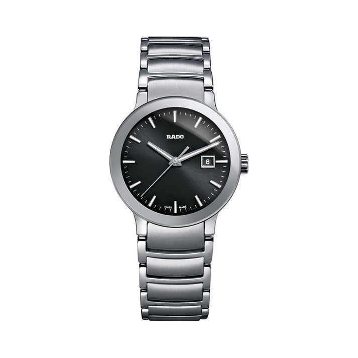 Rado Centrix Quartz Men'S Black Dial Watch