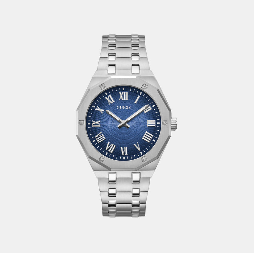 Male Blue Analog Stainless Steel Watch GW0575G4