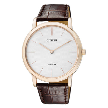 Citizen Eco-Drive Gents Watch White Dial - AR1113-12A