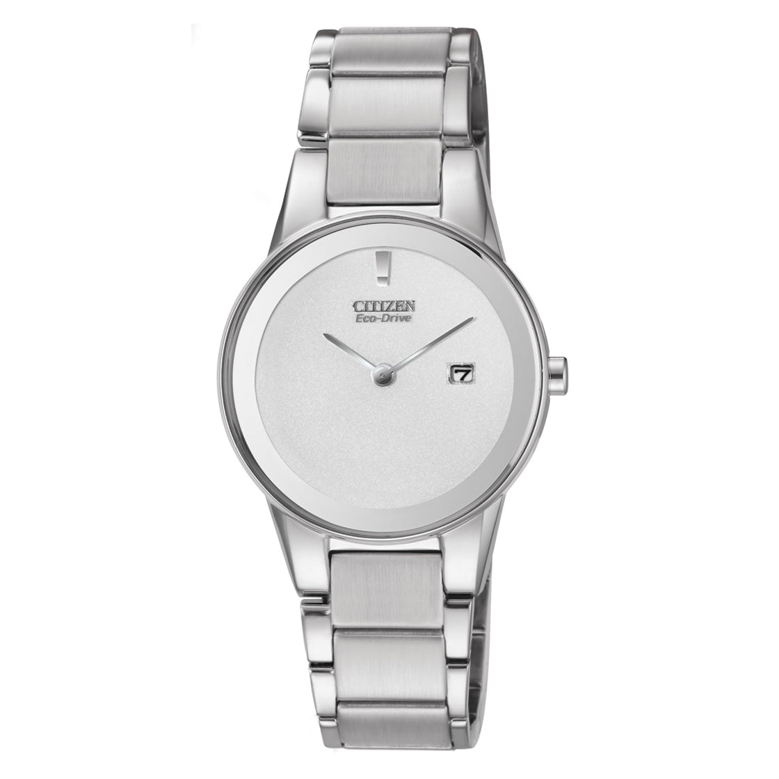 Citizen Eco-Drive Ladies Watch White Dial - GA1050-51A