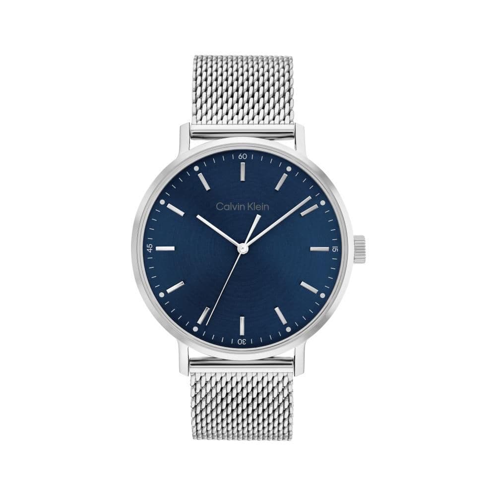 Calvin klein Men Modern Round Blue Watches- - Kamal Watch Company