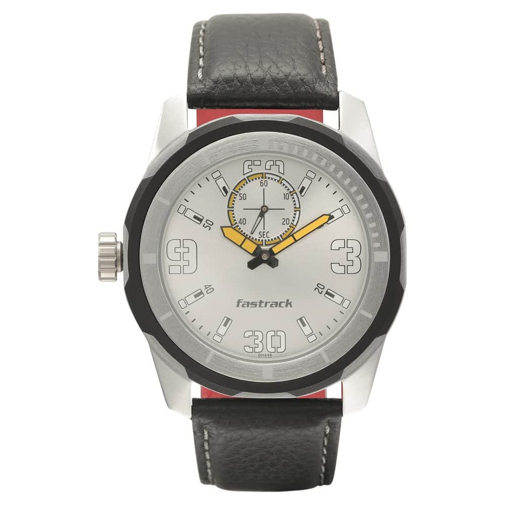 NM3166KL03 FASTRACK ANTHRACITE DIAL QUARTZ ANALOG WATCH FOR GUYS