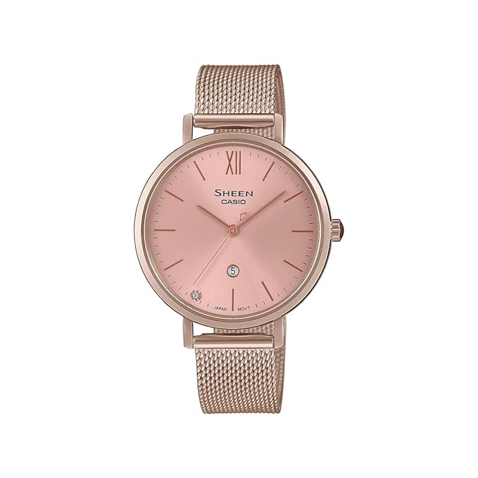 SHEEN SHE-4539CM-4AUDF - SH279 Peach Gold Women's Watch