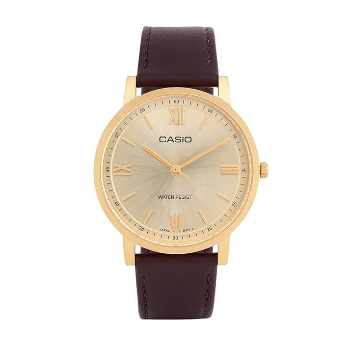 Casio Enticer Analog Beige Dial Men MTP-SN1GL-9A (A2158)