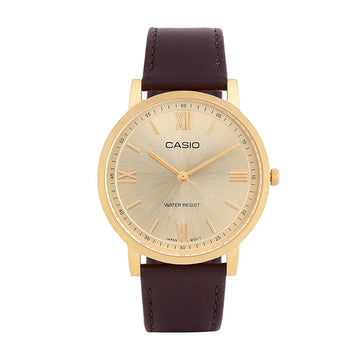 Casio Enticer Analog Beige Dial Men MTP-SN1GL-9A (A2158)